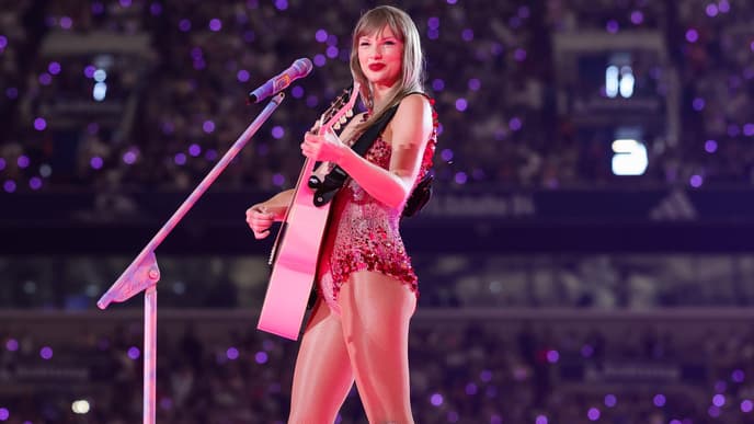 Taylor Swift auf der Bühne