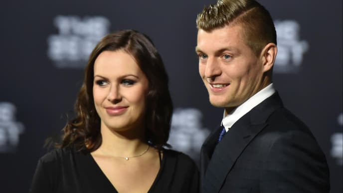 Toni Kroos und Jessica Kroos
