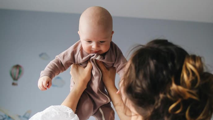 Mutter und Baby