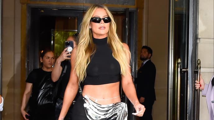 Khloé Kardashian macht diese neuartige French Maniküre zum Trend