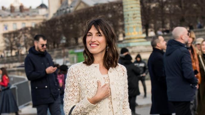 Jeanne Damas mit Cowboy Bob