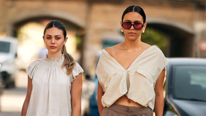 Drei Frauen Streetstyle