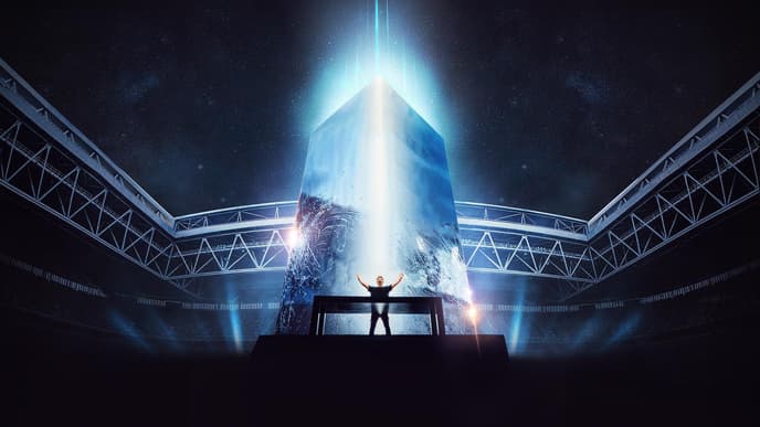 David Guetta auf seiner The Monolith Stadium Tour
