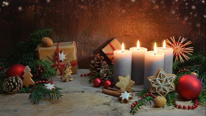 Weihnachtliche Dekoration