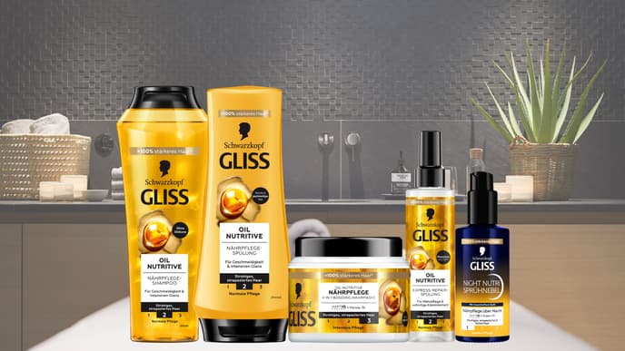Die "Oil Nutritive Solutions" Pflegeserie von Schwarzkopf GLISS