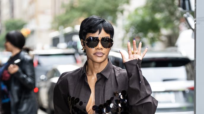 Teayana Taylor mit Pixie Cut