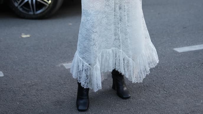 Transparenter Rock Transparenter Rock