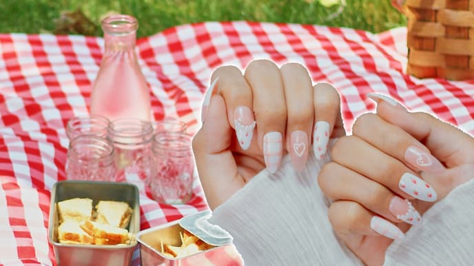 Picknick Nails Nageltrend