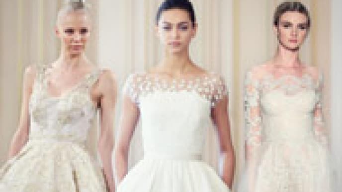 Die schönsten Brautkleider 2015
