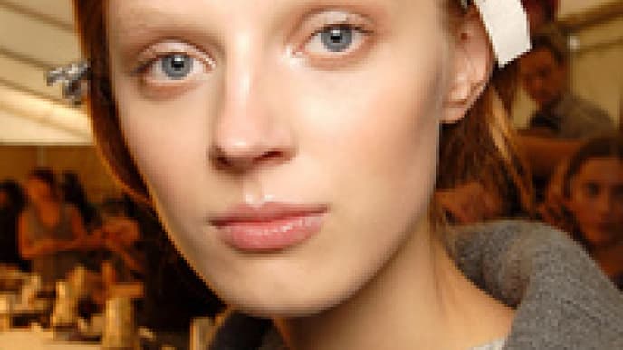 Models backstage!