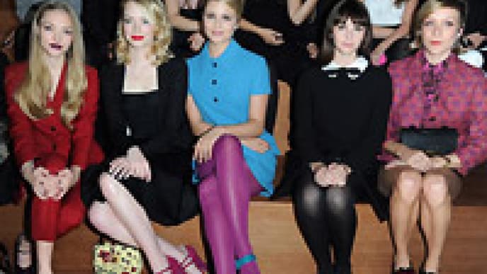 Die Promis in der Front Row