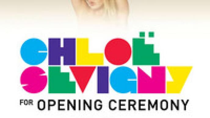 Chloë Sevigny for Opening Ceremony