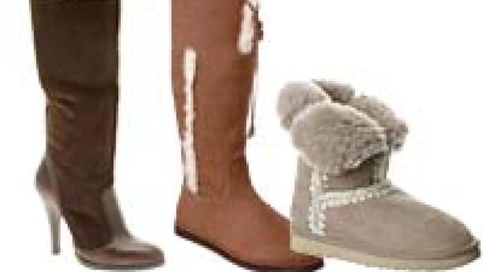 Lammfellstiefel für den Winter