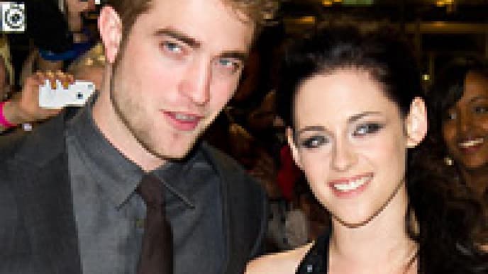 Kristen Stewart lächelt für Twilight
