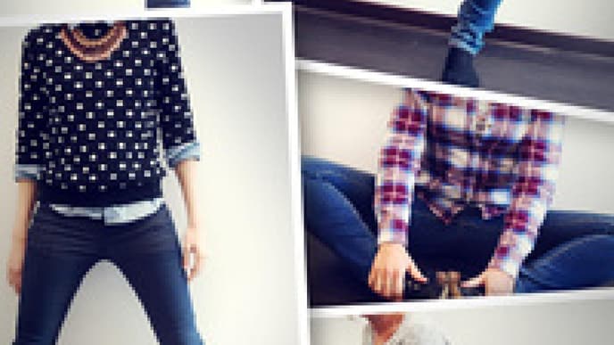 Zehn Bodys, eine Jeans!