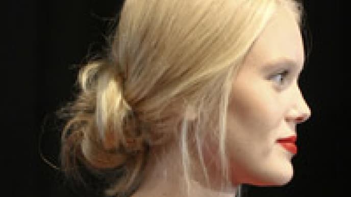 Frisuren der Berlin Fashion Week