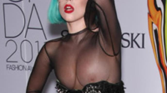 Lady Gagas Nippelblitzer