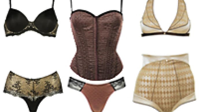 Dessous zum Kombinieren