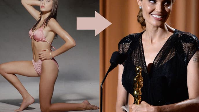 Durch die Jahre mit Angelina Jolie
