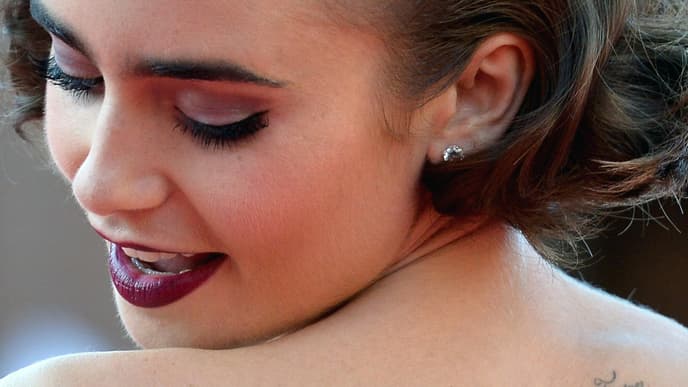 Lily Collins Tattoo