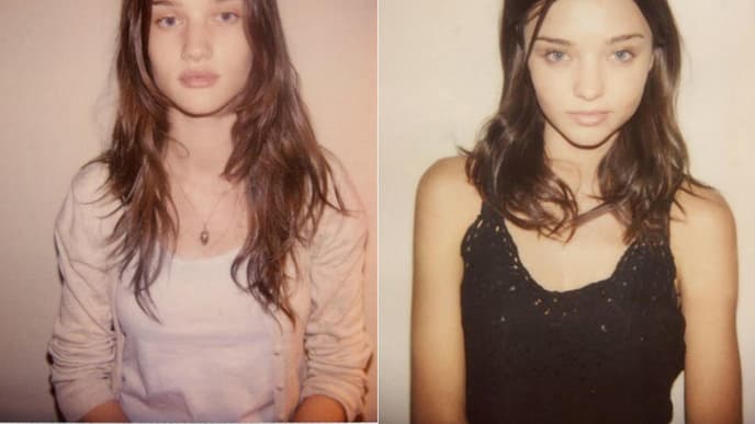 Topmodels früher