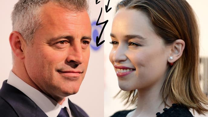 emilia clarke matt leblanc emmys 2016 getty