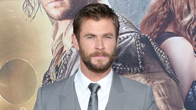 männer lackierter fingernagel polishedman chris hemsworth getty