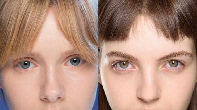Ungeschminkte Models