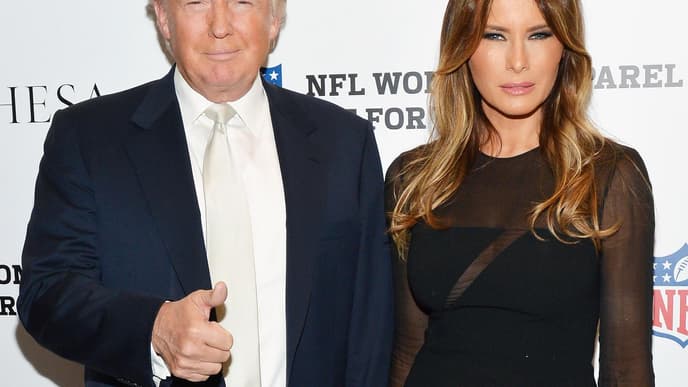 Melania Trump und Donald Trump