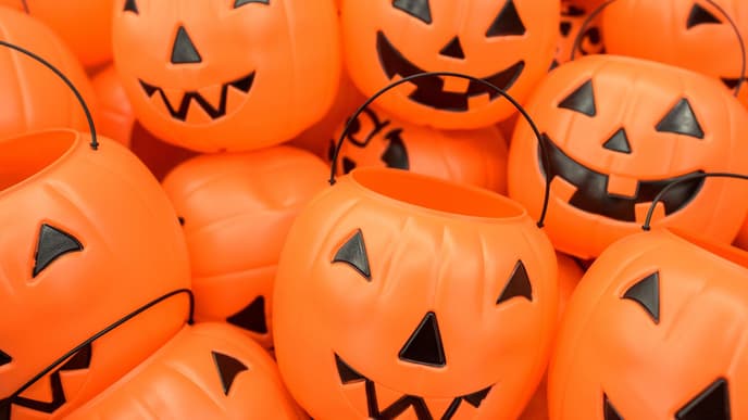 Halloween Candy Eimer