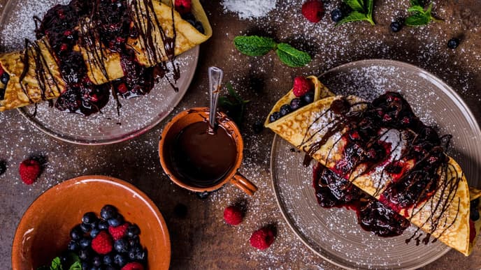 Pfannkuchen Rezept Pfannenkuchen Frühstück
