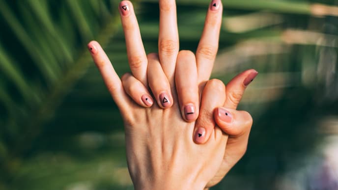 Nail Art Geometrie