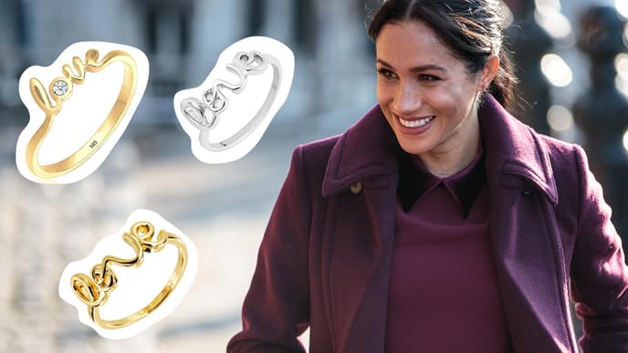 Wow! So easy können wir Meghan Markles zauberhaften "Love"-Ring nachshoppen