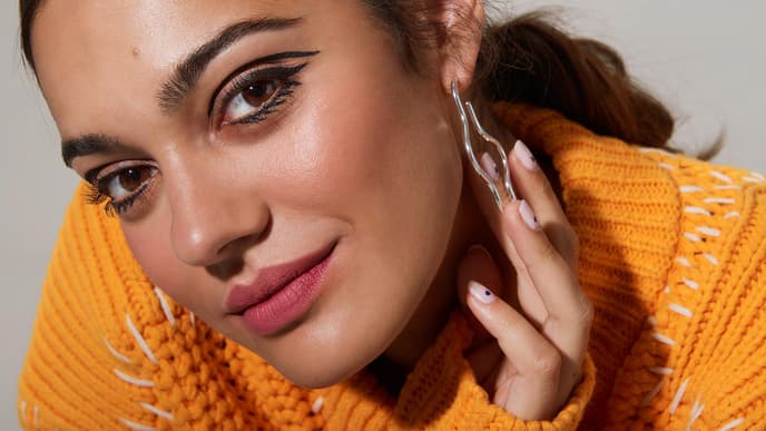Auf Zack! Die schönsten grafischen Make-ups der Saison