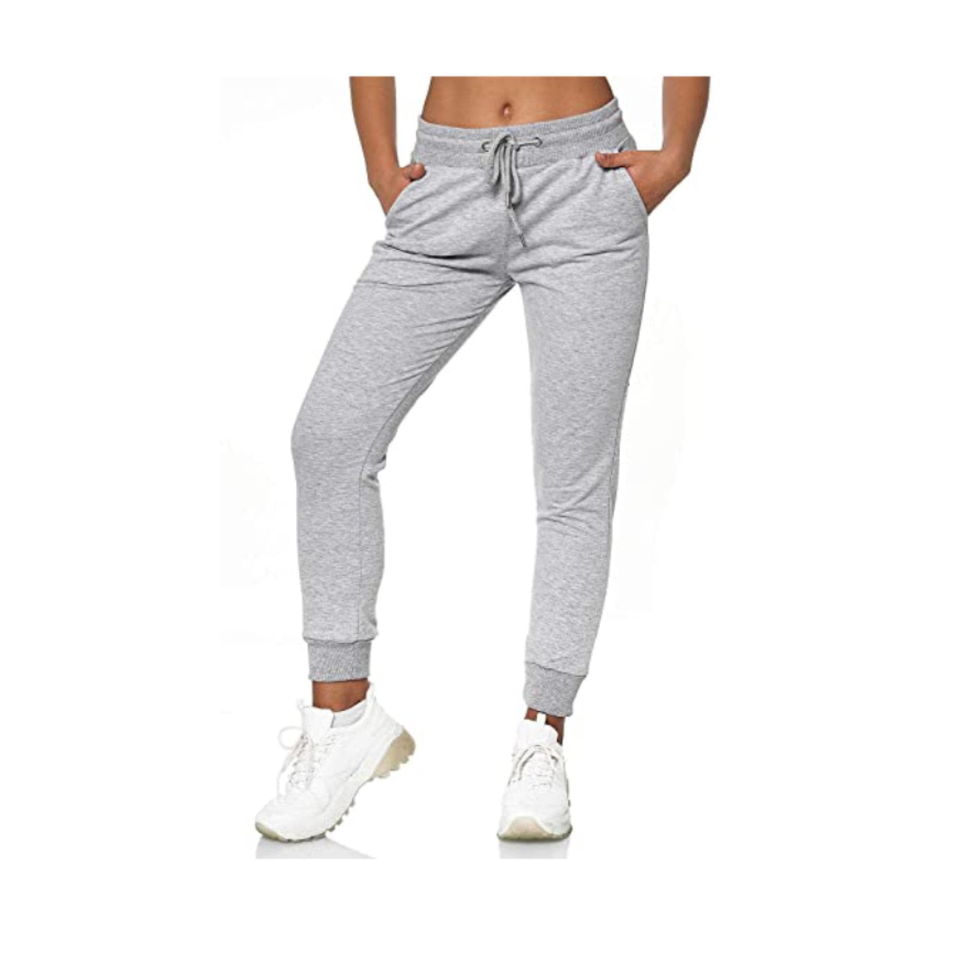 Graue Jogginghose