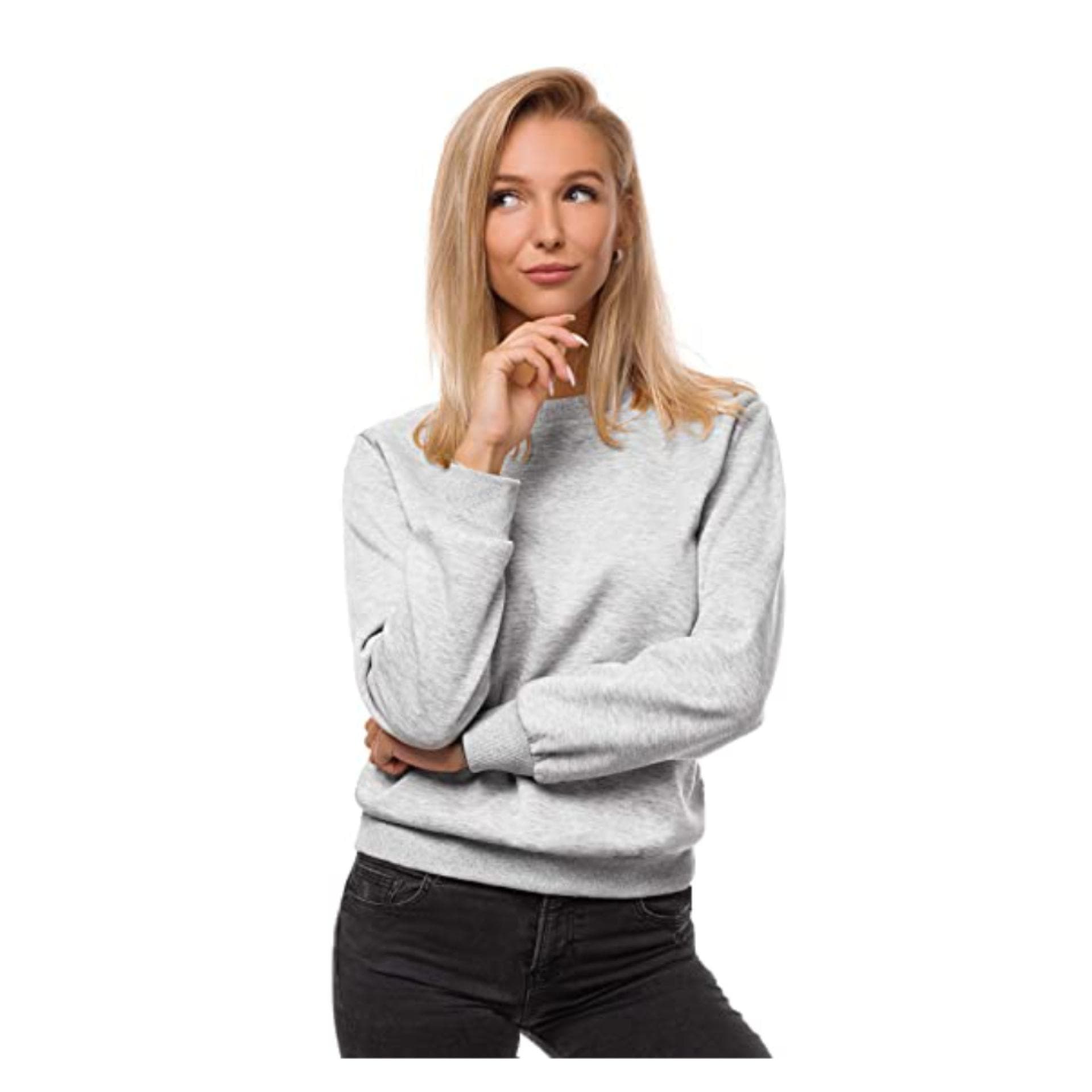 Sweater in Grau