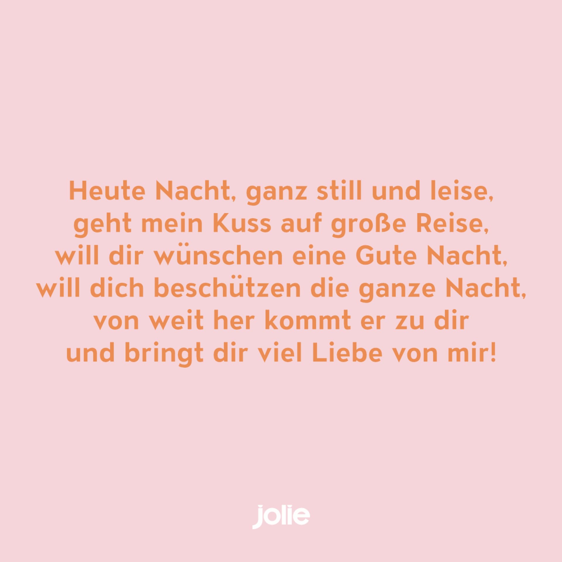 Gute Nacht mein Schatz Sprüche