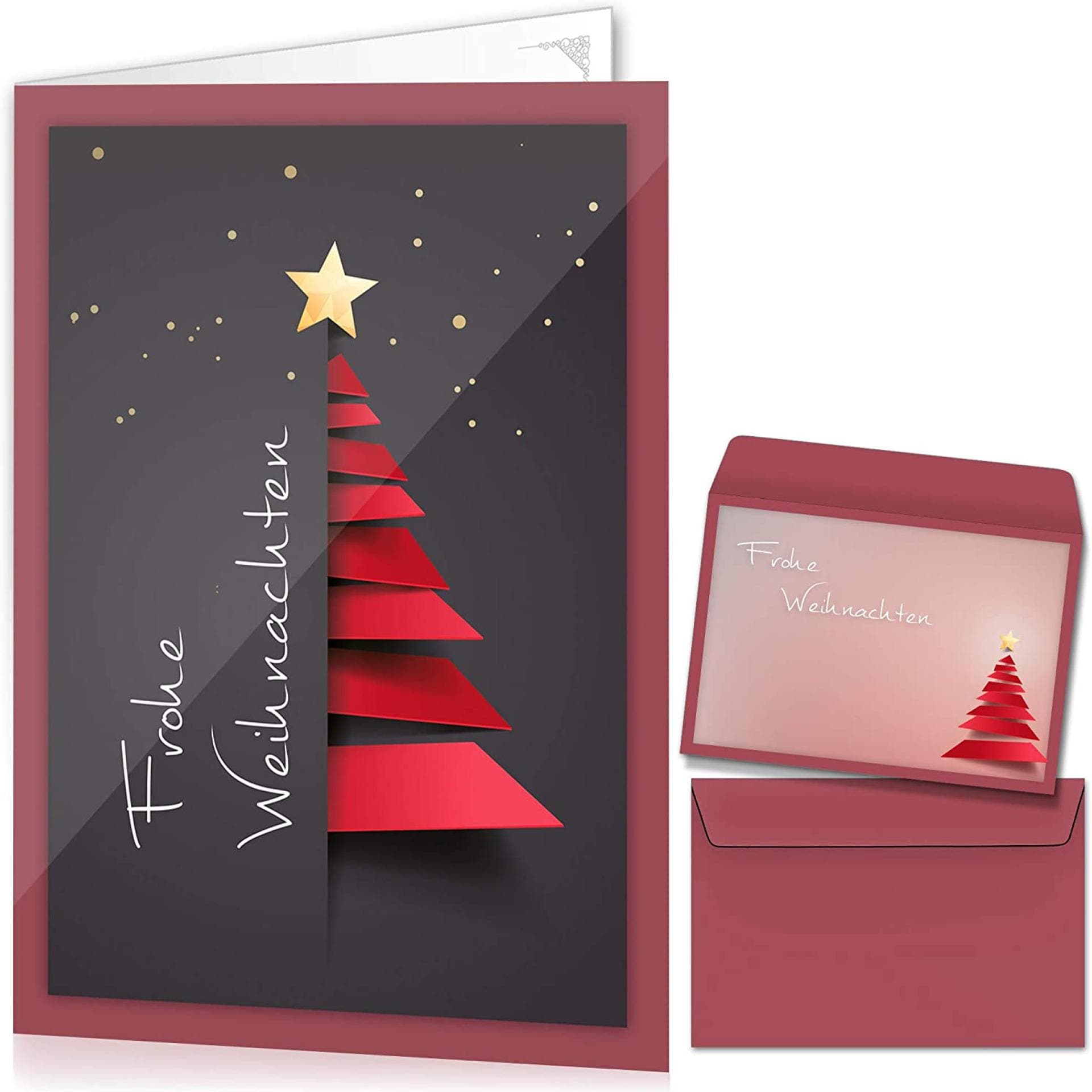 Weihnachtskarte Tannenbaum