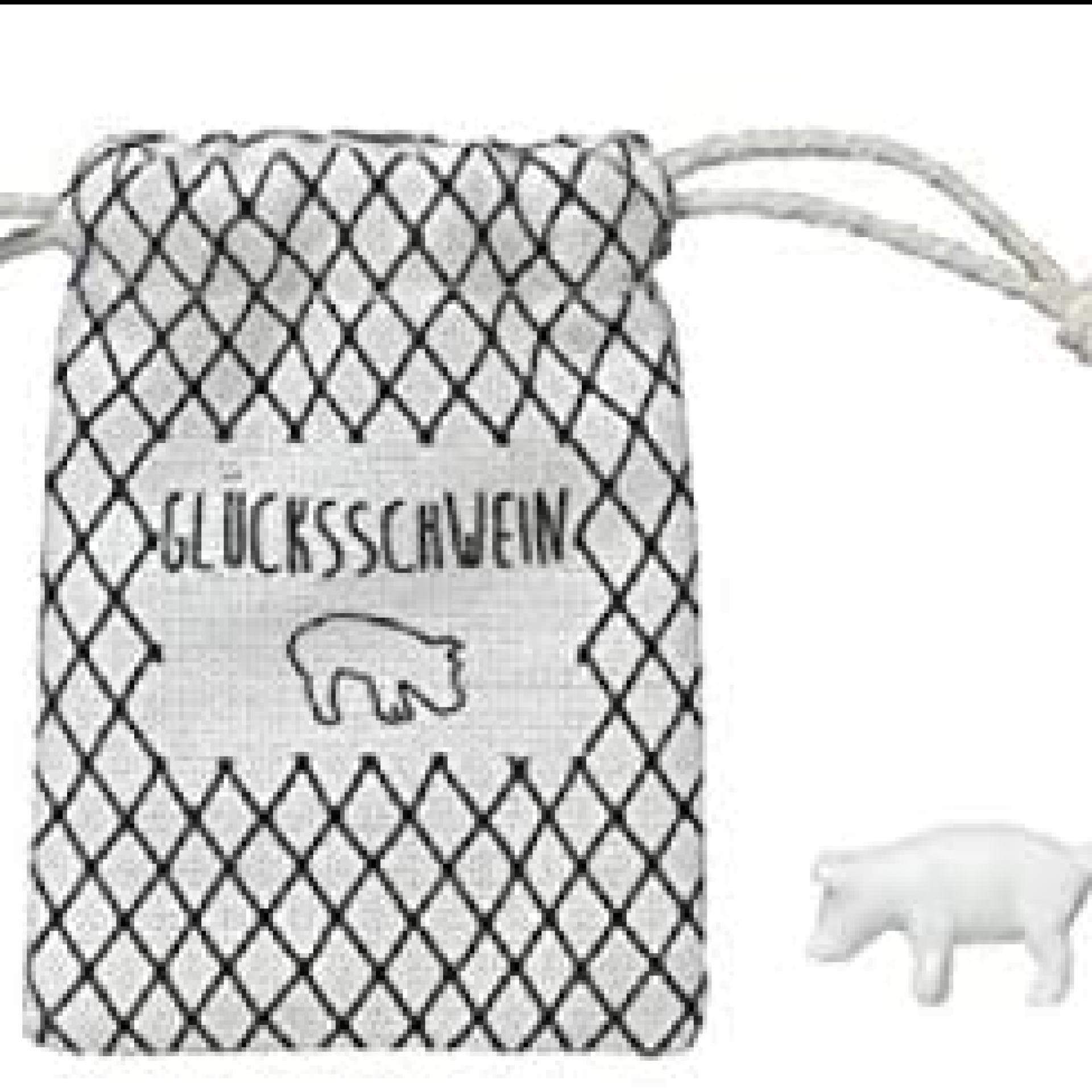 Silvester Glücksschwein Beutel