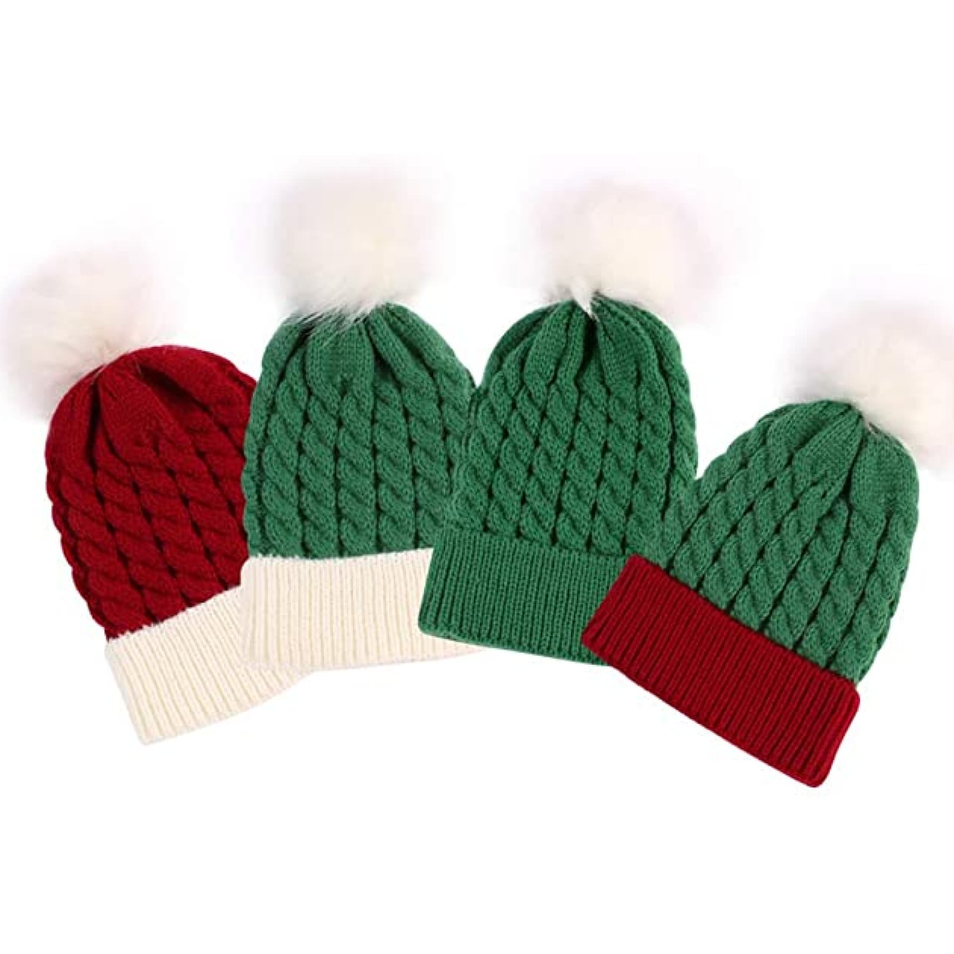 Weihnachtsmützen Baby