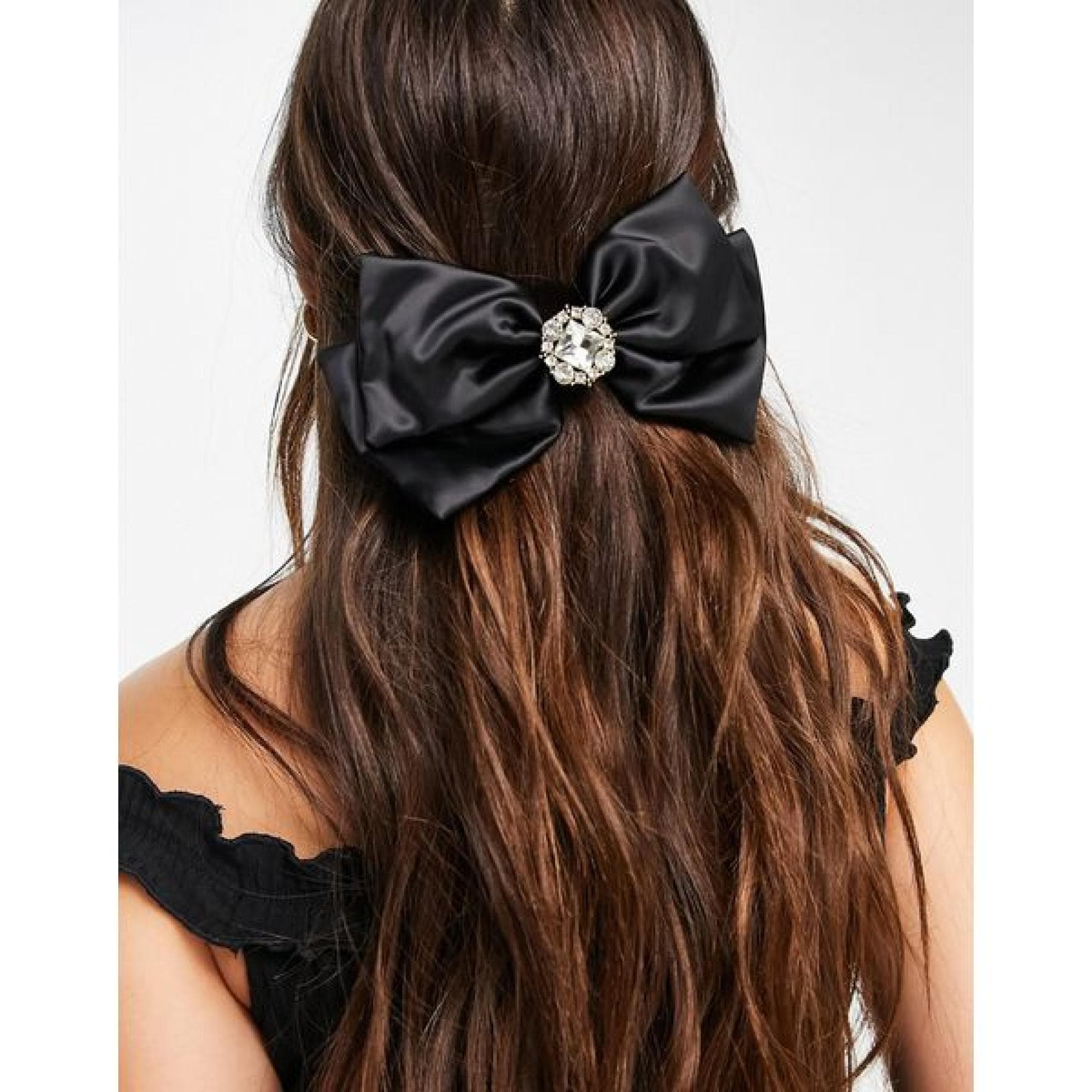 Haarspange in Schwarz