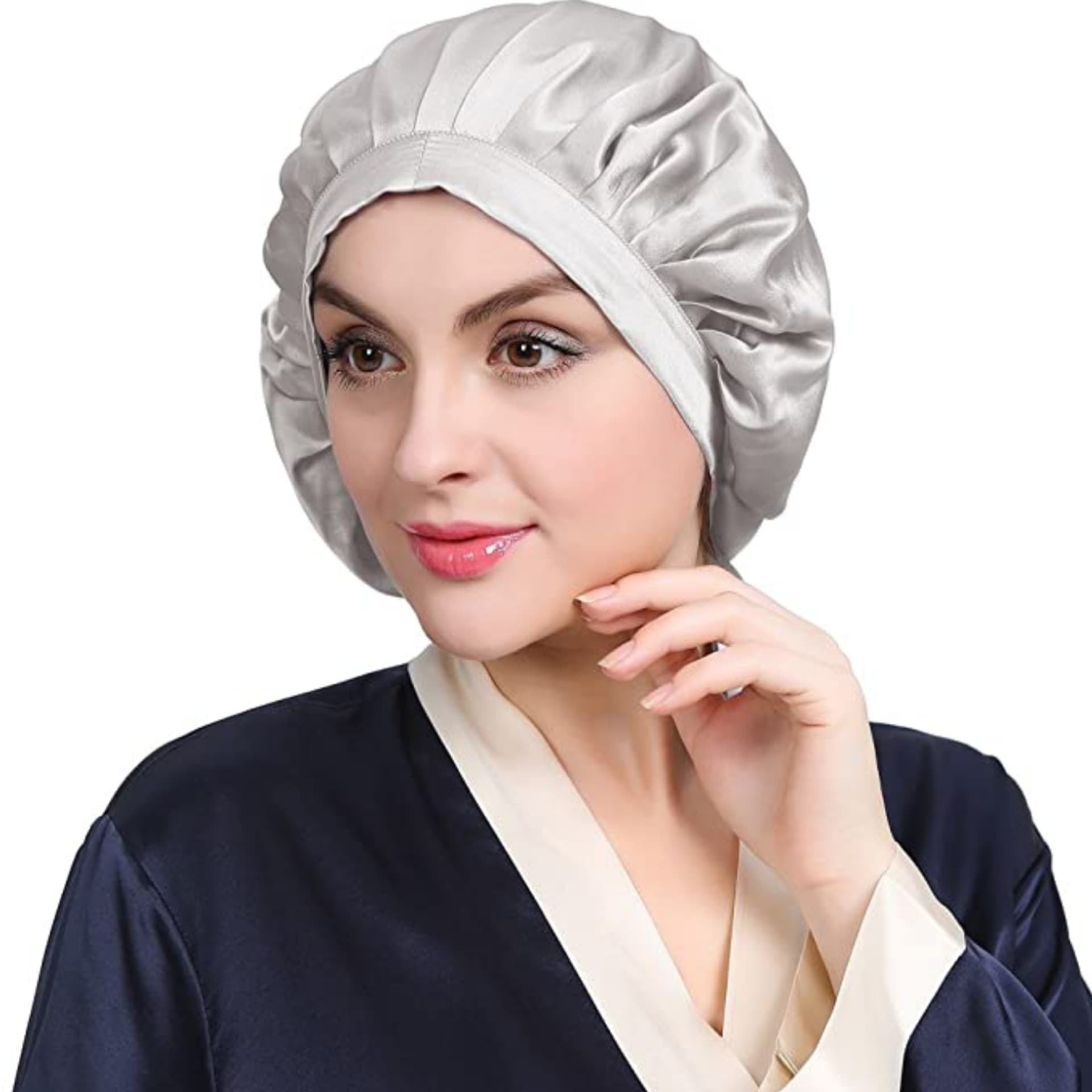 LilySilk Seide-Schlafmütze 