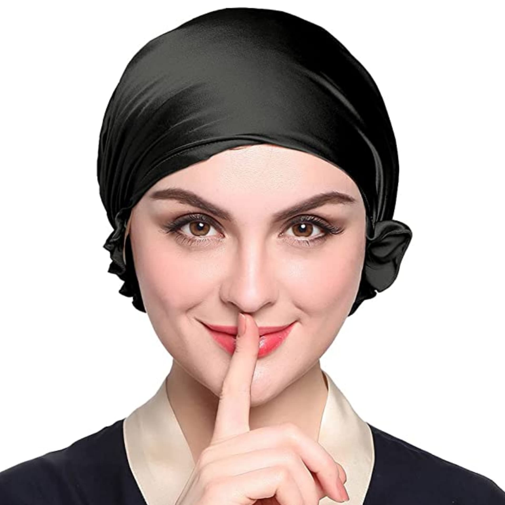 LilySilk Seide-Nachtmütze