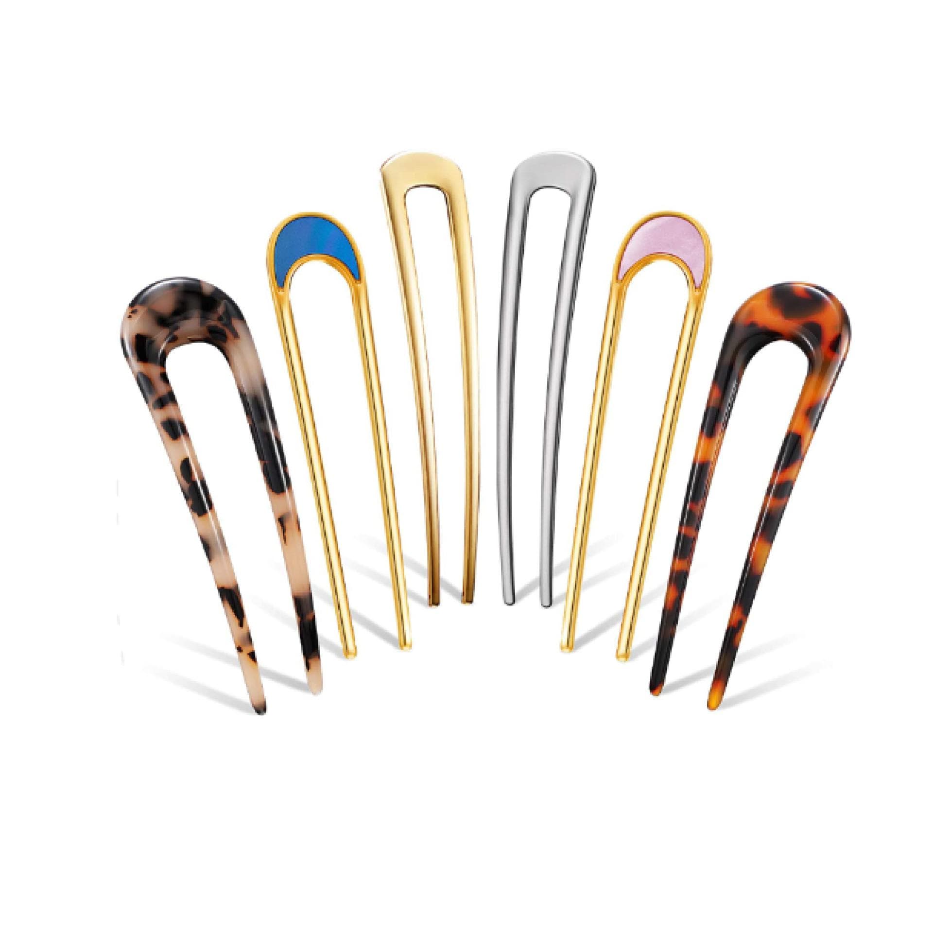 Bunte french Hair Pins