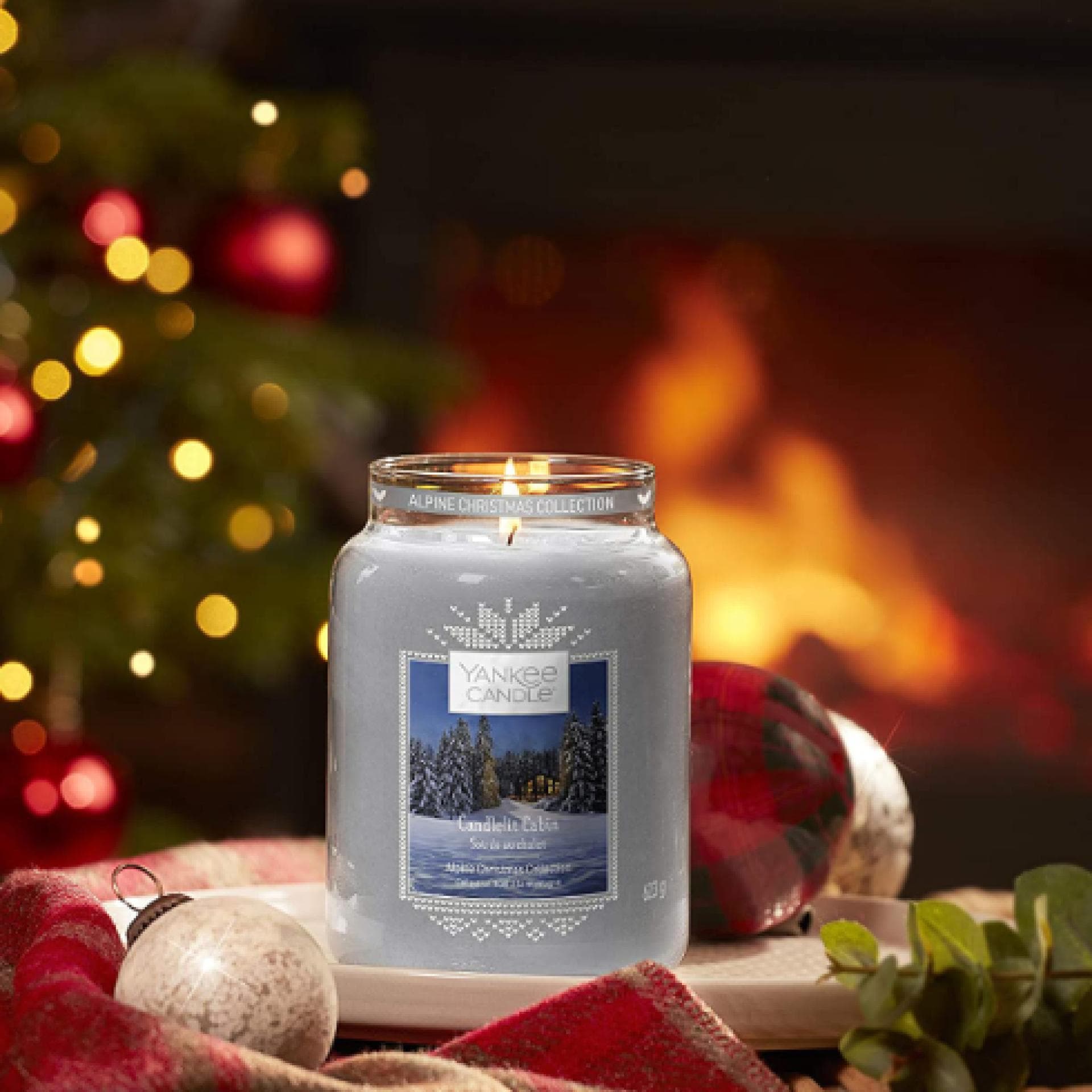 Interior 2022: Diese 4 Duftkerzen riechen herrlich nach Weihnachten Yankee Candle Candlelit Cabin