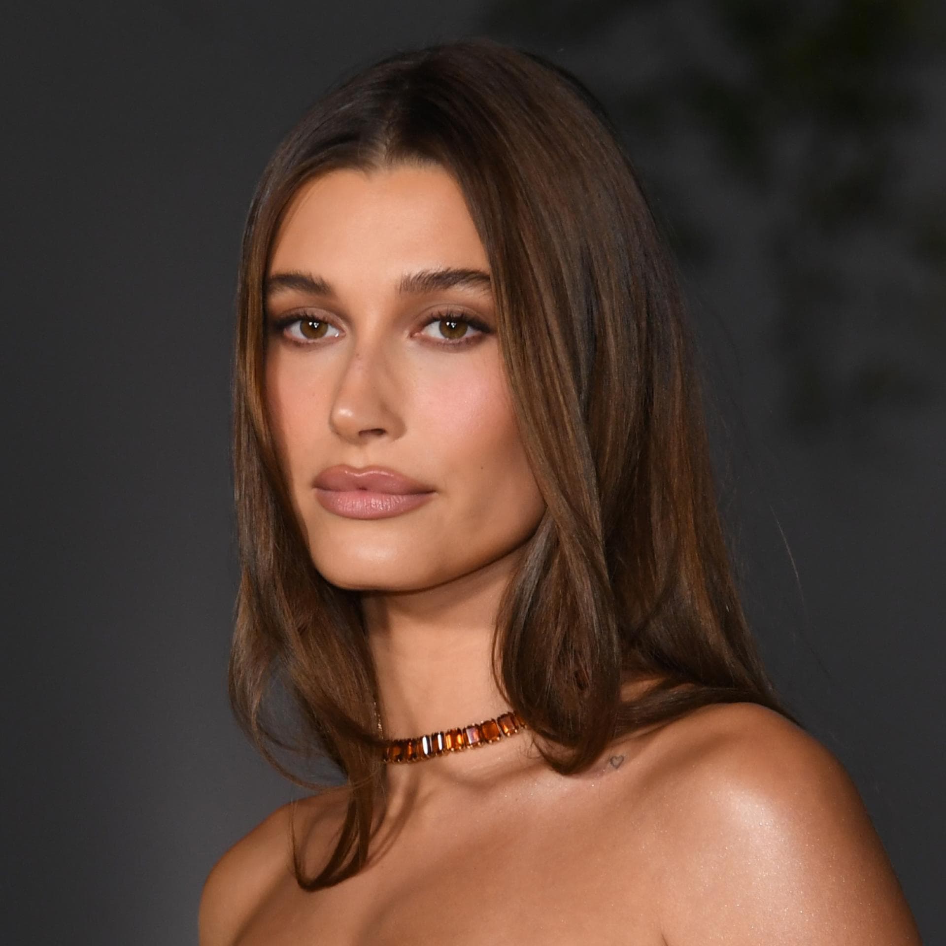 Hailey Bieber Brownie Glazed Lips