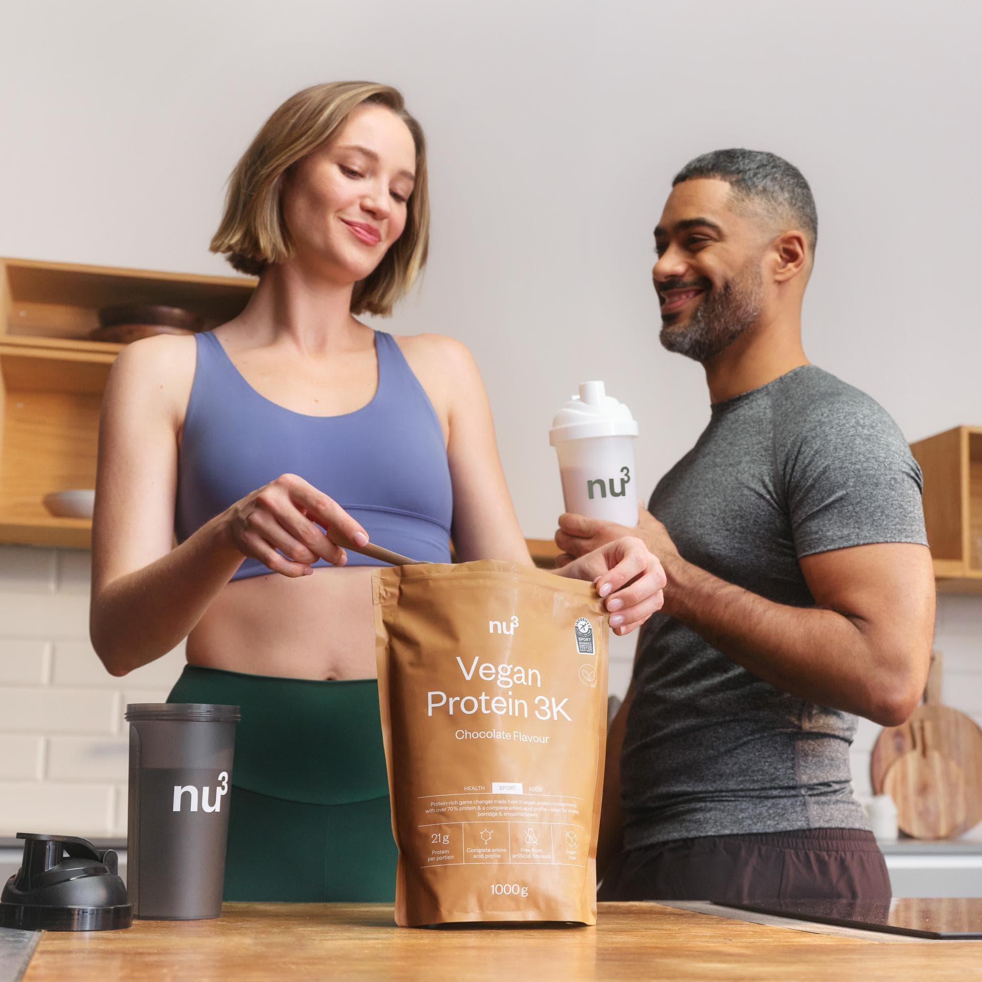 Nu3 Veganes Proteinpulver