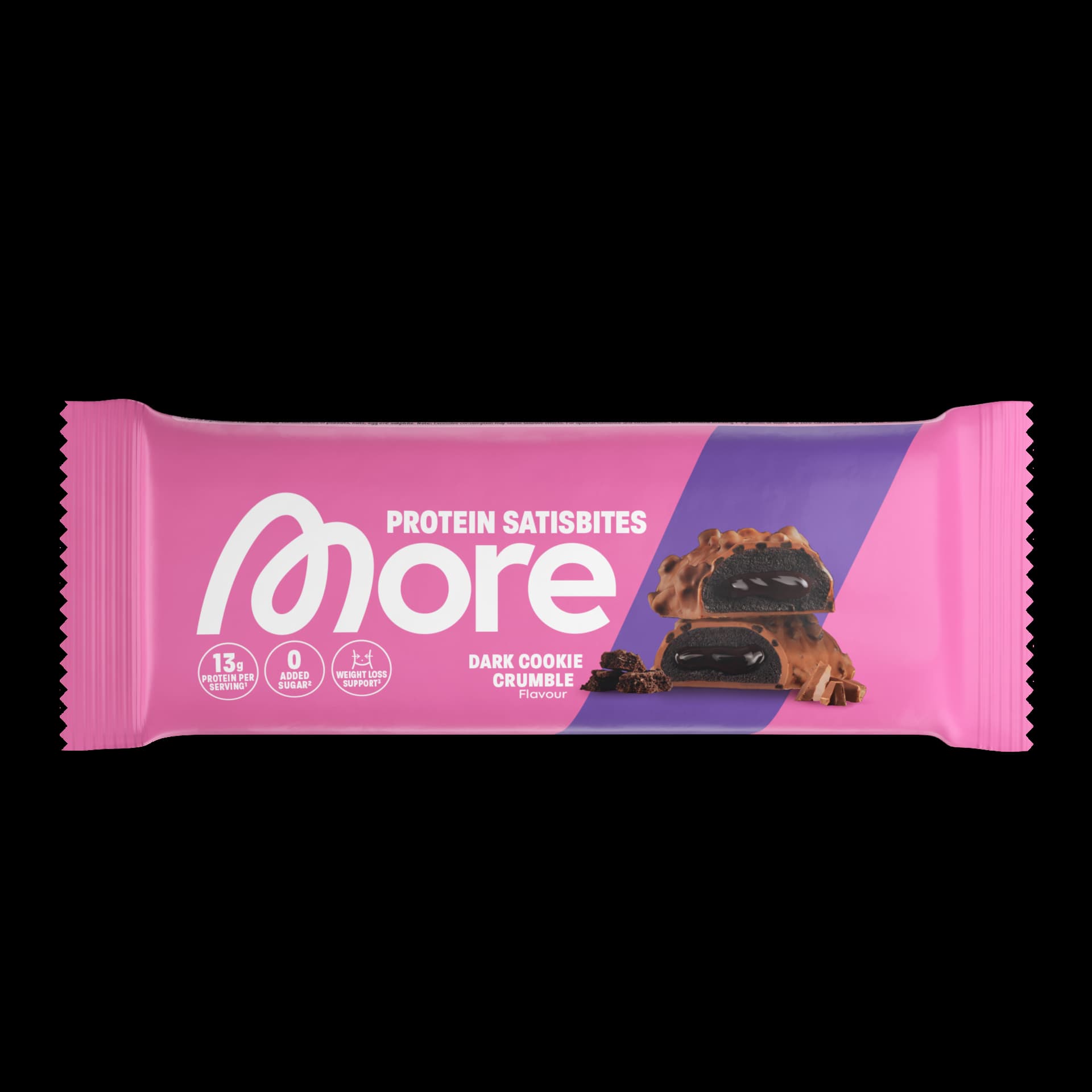 "Protein Satisbites" in "Dark Cookie Crumble" von More