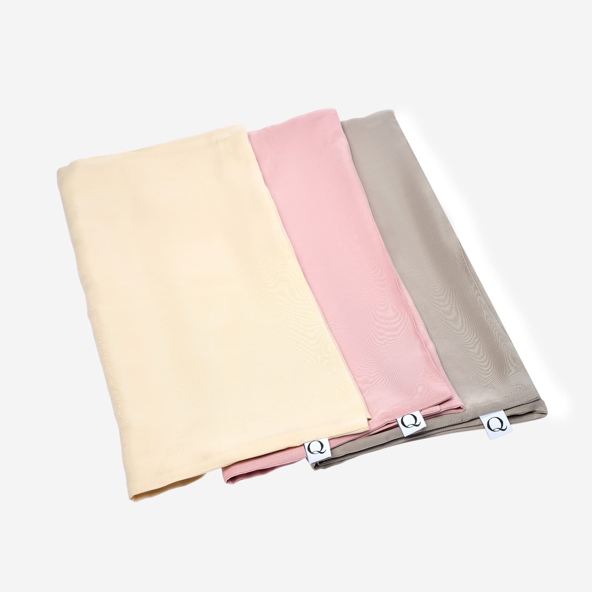 Vegane Seidenkissenhülle von Qupro