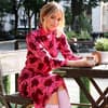Olivia Wilde in pink rosa Kleid